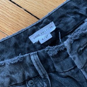 Good American size 27 bootleg jeans full length